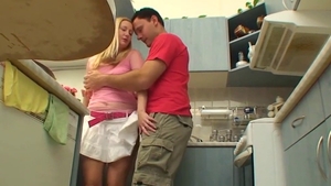 Dirty step sis hardcore handjob sucking cock in HD