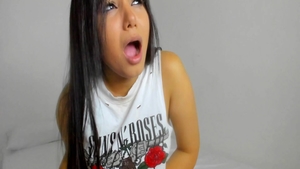 Colombian ass fucked live on webcam