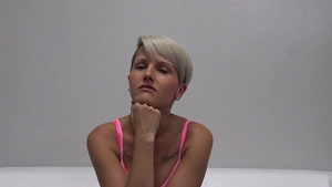 Slamming hard accompanied by girl