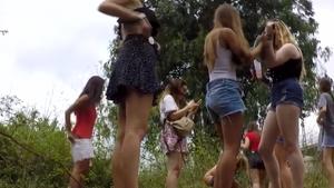 Sexy teen hidden camera pissing in HD