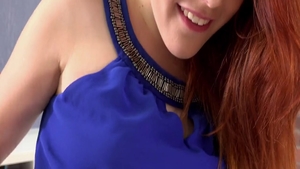 Wet redhead spanish Amarna Miller pussy fucking