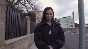 Super juicy Anastasia Brokelyn brunette posing scene