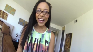 Young Adrian Maya amateur dick sucking sex tape