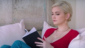 Slamming hard together with short haired teen