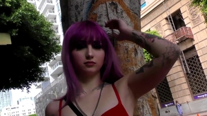 Inked Val Steele dick sucking ass licking