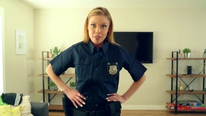 Busty police chick Britney Amber POV got nailed HD