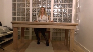 Sammi Tye in stockings erotic posing