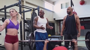 Plowing hard alongside star Chloe Temple