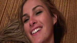 Real sex in company with super sexy babe