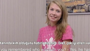 Inked very small tits turkish blonde pussy fuck