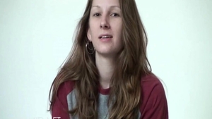 Passionate babe got slammed hard solo