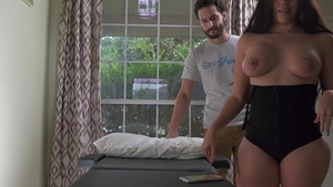 Thick latina oily fingering