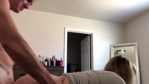 Nice big ass pawg hard cock sucking