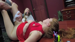 Glamour and big butt stepmom Penny Pax erotic pussy fucking