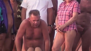 Bisexual cum swallow in public HD