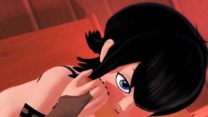 Young dracula wishes futanari sloppy fucking on Halloween HD