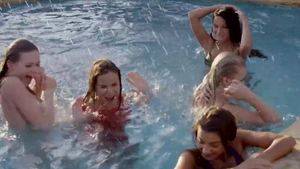Gorgeous Melena Tara orgy and Lexi Dona outdoors