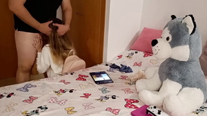 Busty amateur blowjob