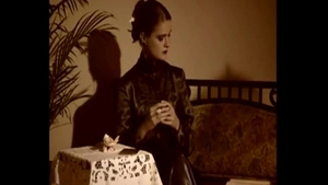 Classy maid POV spanking