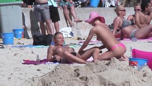 Sextermedia - Fucked hard at the beach in HD