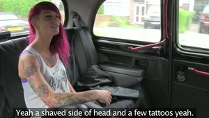 Amateur plowed hard in taxi