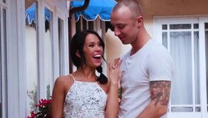 Caught cumshot together with tight teen chick Megan Rain