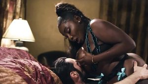 Pure Taboo: Osa Lovely in sexy lingerie interracial sex HD
