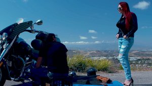 Erotica X: Redhead Skyla Novea got fucked hard outdoors HD