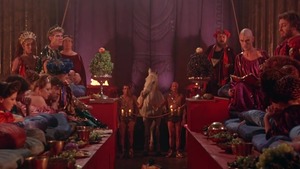 Vintage celebrity orgy