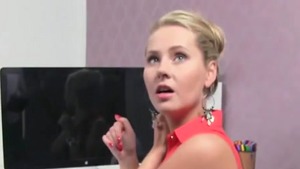 Czech blonde hair has a passion for good fuck