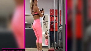 Solo big boobs amateur fitness